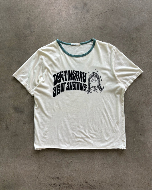 Don’t Worry ringer tee - M