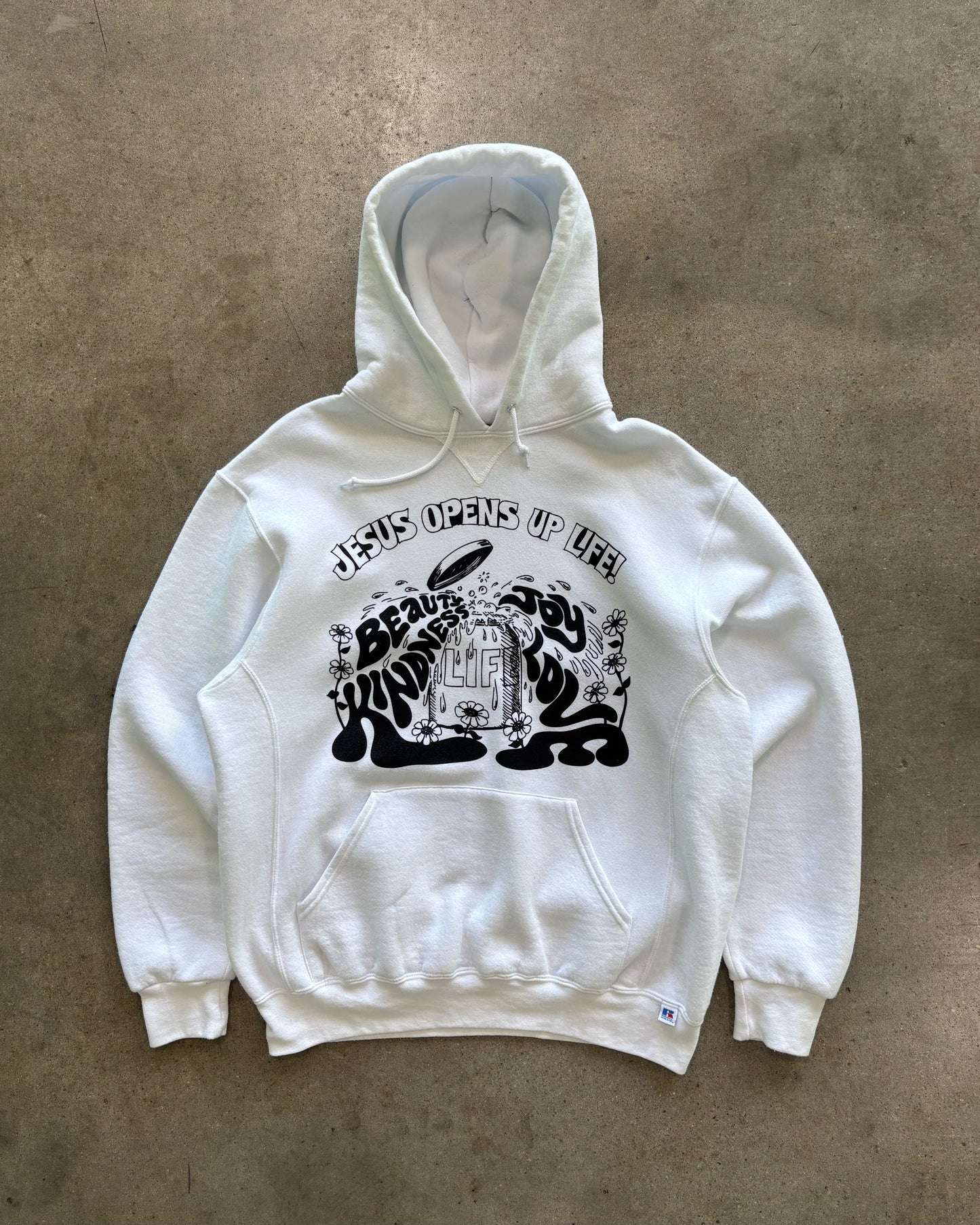 Fountain hoodie - L